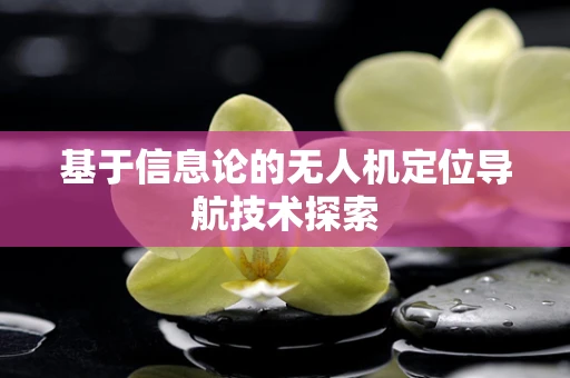 基于信息论的无人机定位导航技术探索