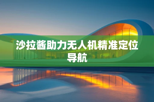 沙拉酱助力无人机精准定位导航