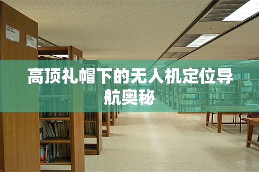 高顶礼帽下的无人机定位导航奥秘