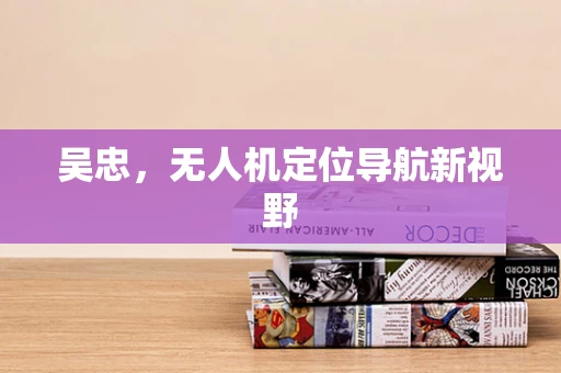 吴忠，无人机定位导航新视野