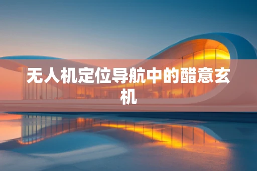 无人机定位导航中的醋意玄机