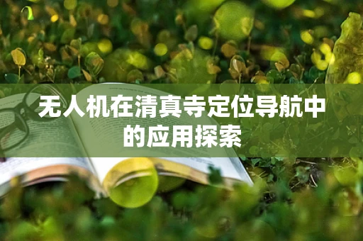 无人机在清真寺定位导航中的应用探索