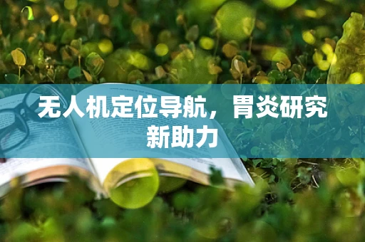 无人机定位导航，胃炎研究新助力