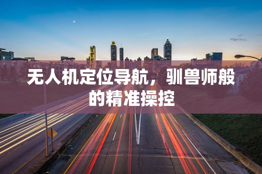 无人机定位导航，驯兽师般的精准操控