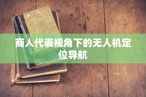 商人代表视角下的无人机定位导航