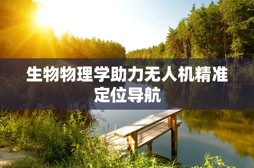 生物物理学助力无人机精准定位导航