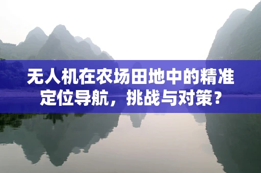 无人机在农场田地中的精准定位导航，挑战与对策？