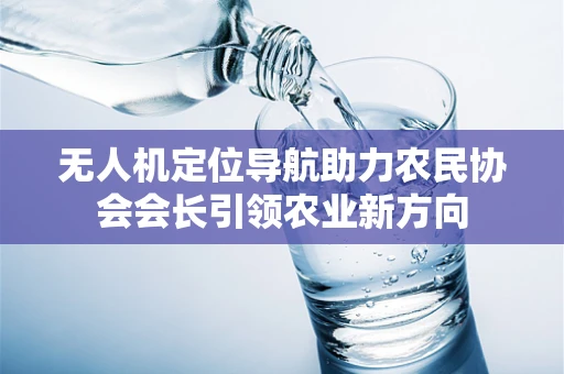 无人机定位导航助力农民协会会长引领农业新方向