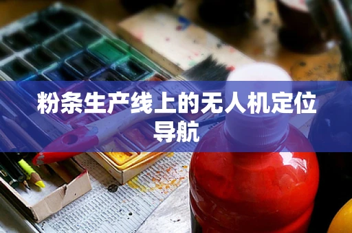 粉条生产线上的无人机定位导航
