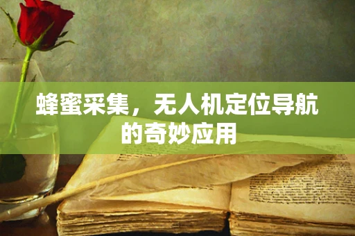 蜂蜜采集，无人机定位导航的奇妙应用