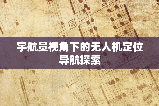 宇航员视角下的无人机定位导航探索