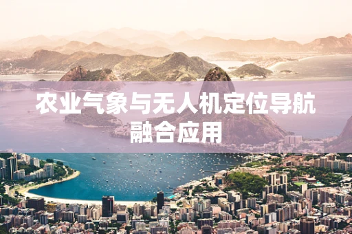 农业气象与无人机定位导航融合应用