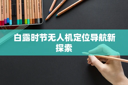 白露时节无人机定位导航新探索