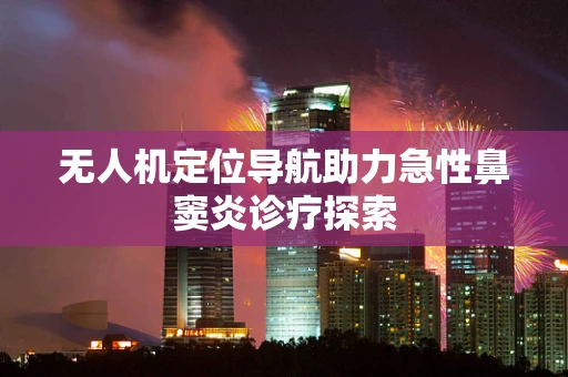 无人机定位导航助力急性鼻窦炎诊疗探索