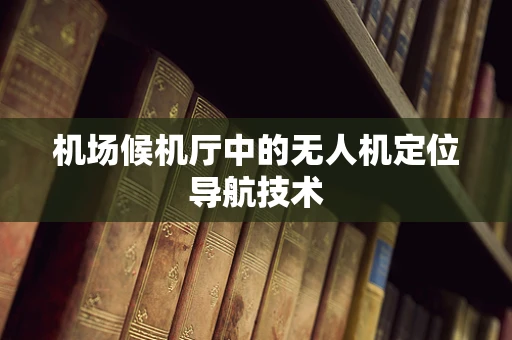 机场候机厅中的无人机定位导航技术