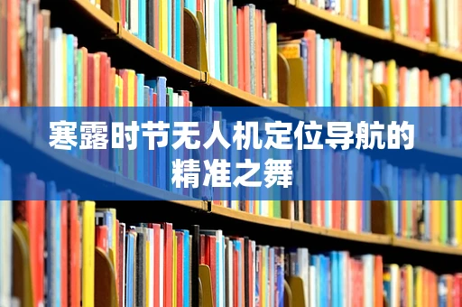 寒露时节无人机定位导航的精准之舞
