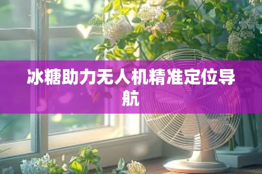 冰糖助力无人机精准定位导航