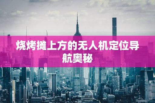烧烤摊上方的无人机定位导航奥秘