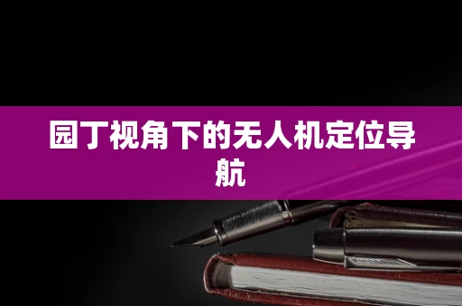 园丁视角下的无人机定位导航