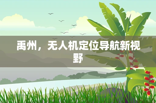 禹州，无人机定位导航新视野