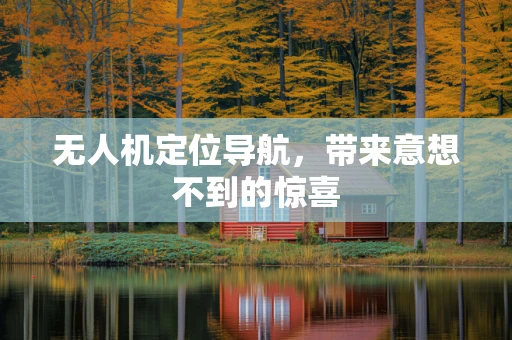 无人机定位导航，带来意想不到的惊喜
