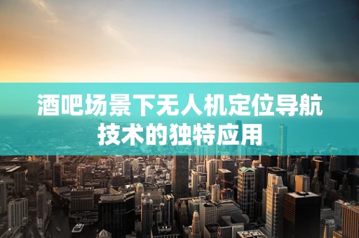 酒吧场景下无人机定位导航技术的独特应用