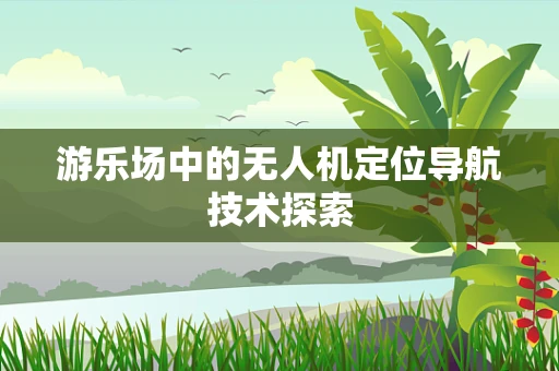 游乐场中的无人机定位导航技术探索